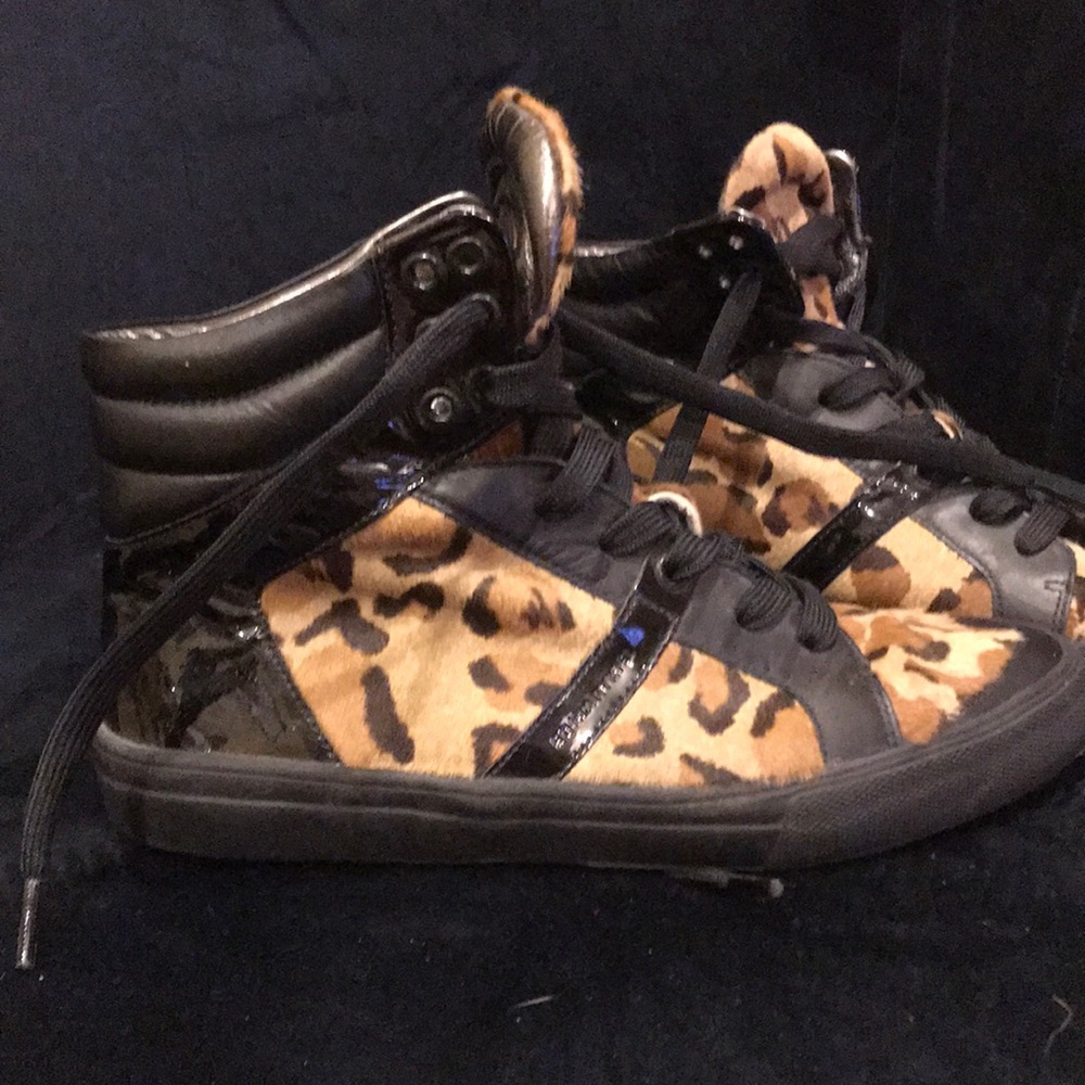 Sonia Rykiel leopard high tops